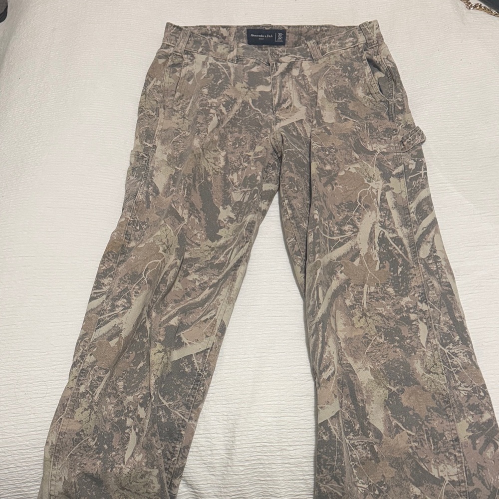 Abercrombie Camouflage Cargo Pants